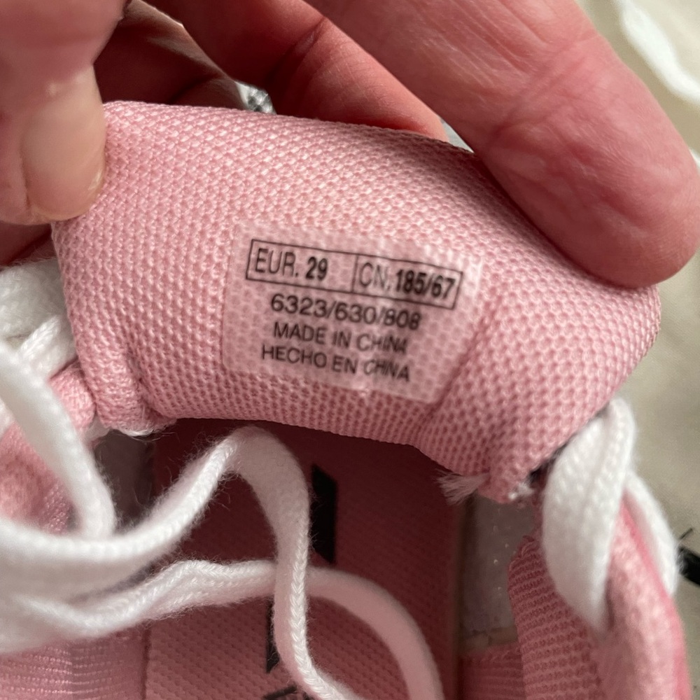 Zara Silver and Pink Sneakers - Picture 5 of 7